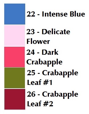 Crabapple Sky color card